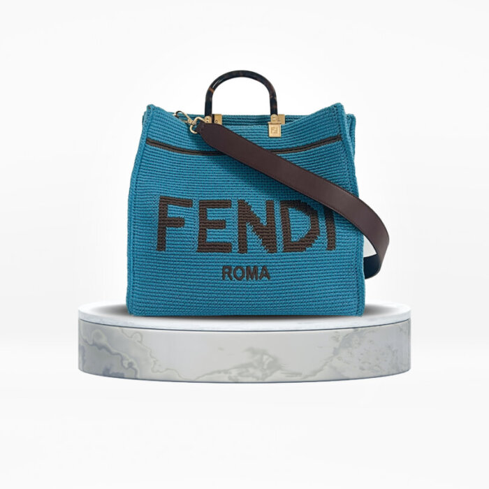 Fendi Blue Cotton